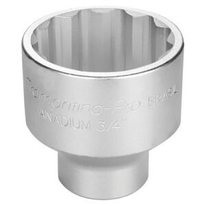 Dado Estriado en Acero Cromo Vanadio 60 mm - Encastre 3/4" Tramontina PRO