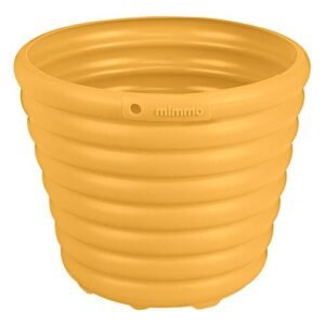 Florero Tramontina Mimmo Cachepô en Plástico Amarillo 1,7 L