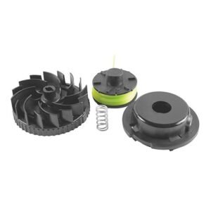 Kit Tapa y Puerta de Enrollador + Enrollador Tramontina + Resorte para Cortadoras de Césped