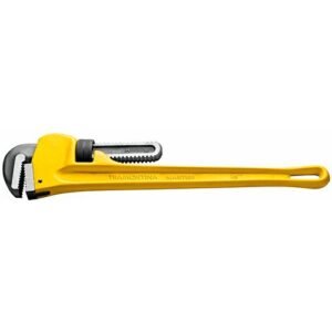 Llave para Tubos Tramontina 10" con Cuerpo de Hierro Fundido y Mordazas de Acero de Alto Carbono Modelo Americano