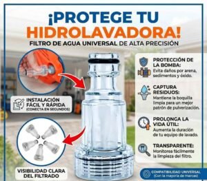 FILTRO PARA MAQUINA HIDROLAVADORA