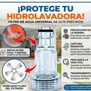 FILTRO PARA MAQUINA HIDROLAVADORA